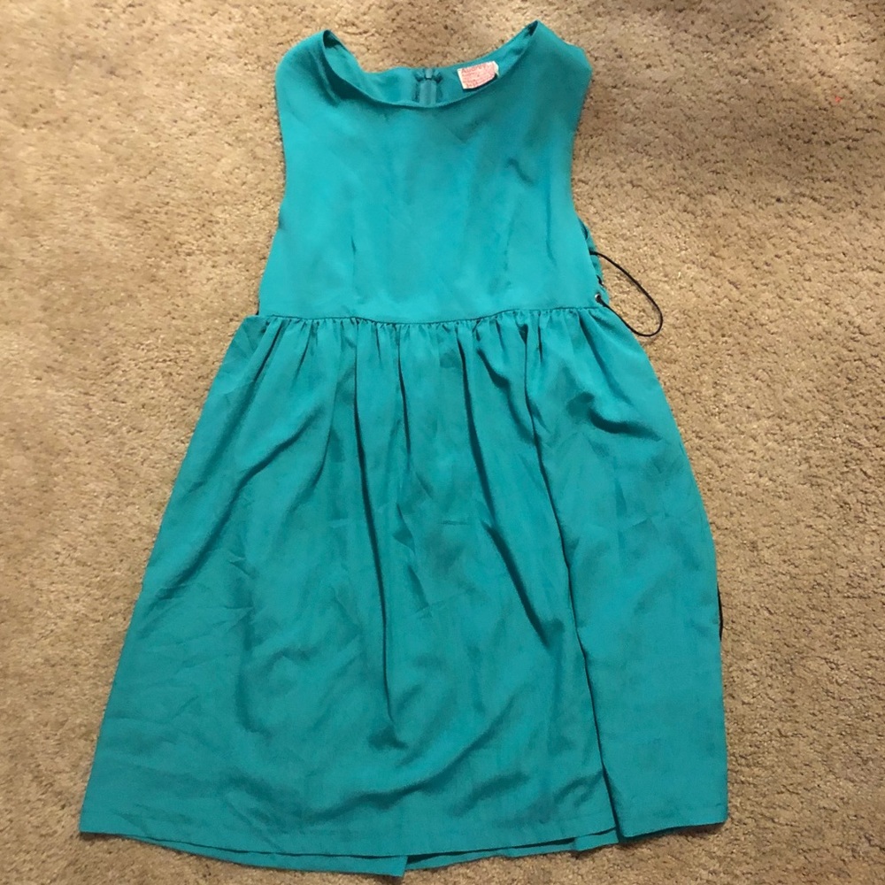 Teal Dress
